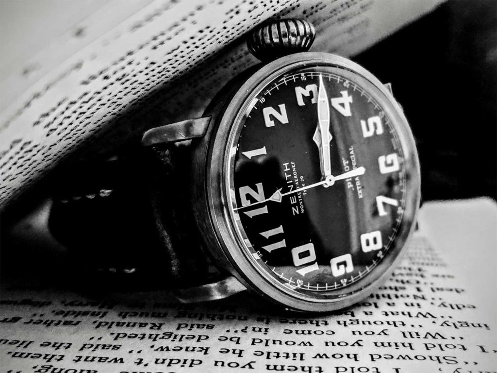 Zenith Montre d'aeroneuf type 20 extra special westtime edition