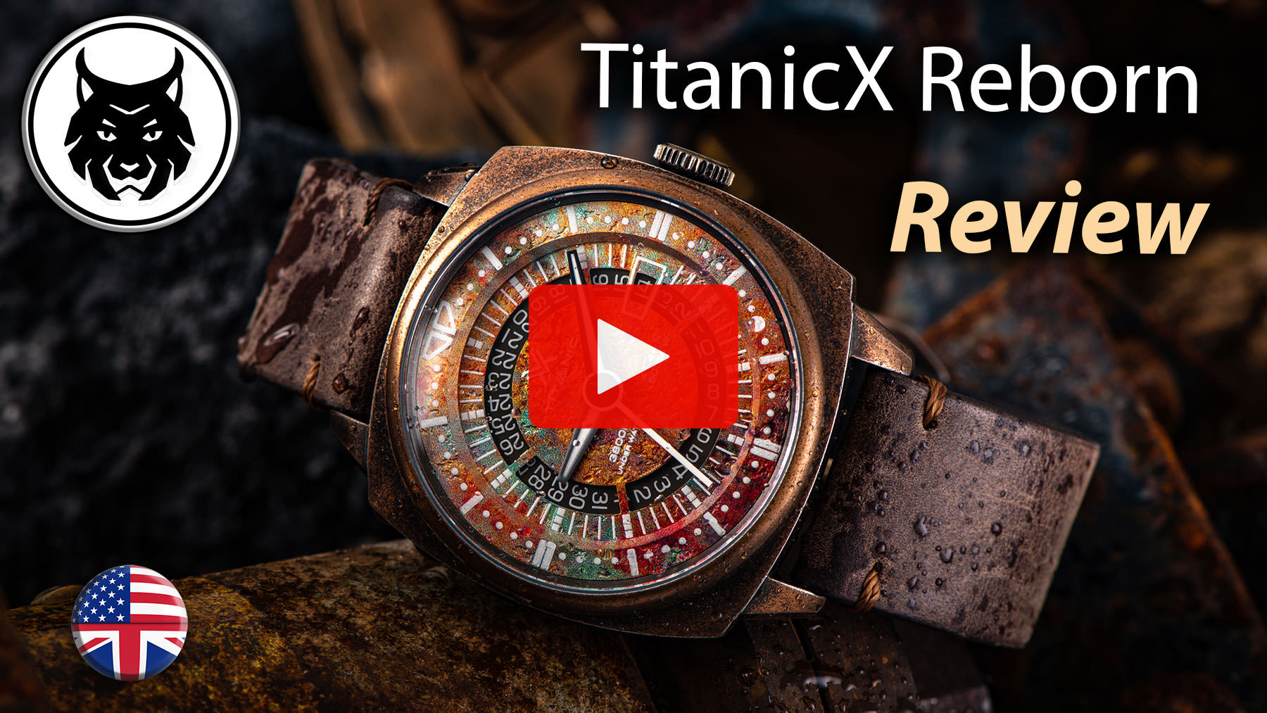 TitanicX Reborn OVD-Watches Video at YouTube. Details, Hands-on, Wristshots, ...