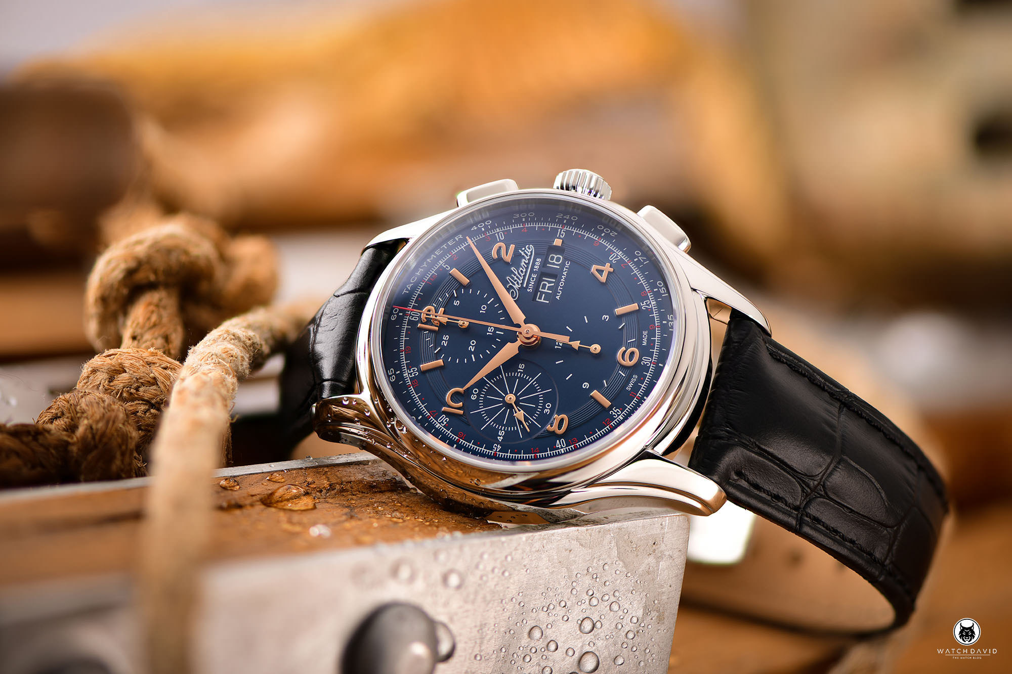Atlantic Worldmaster 1888 Automatic Chronograph Day Date Review