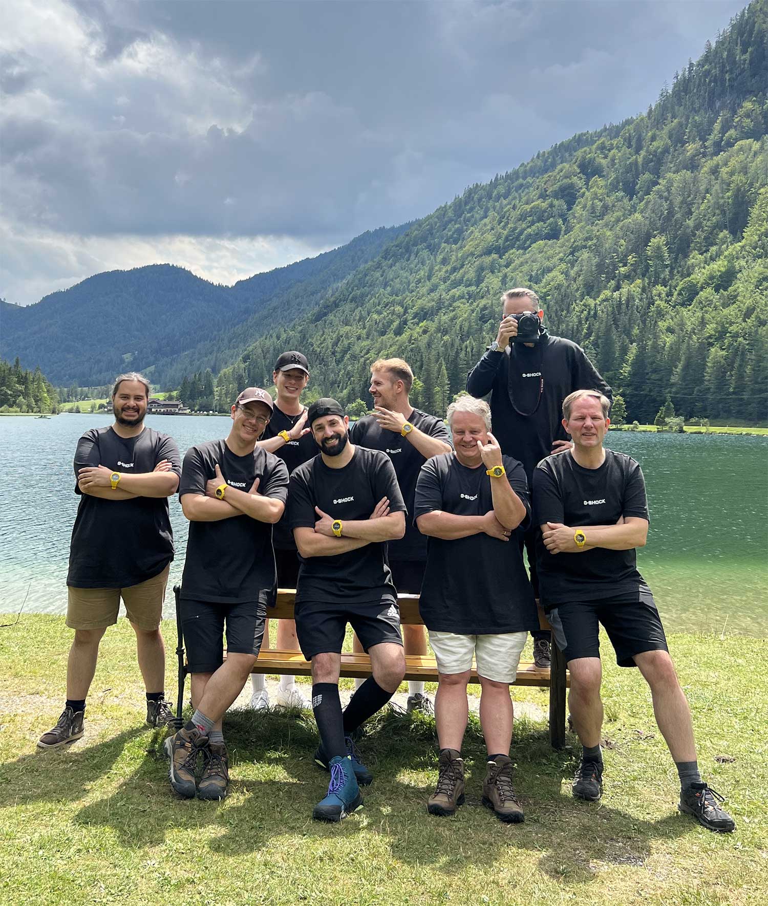 Cool G-SHOCK EXPERIENCE DAYS Team 2022 - Pillersee, Austria