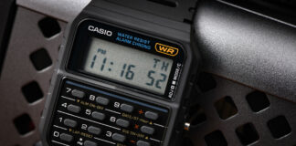 Casio CA-53W-1 Taschenrechner Uhr