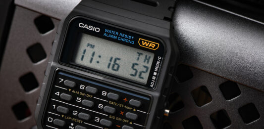 Casio CA-53W-1 Taschenrechner Uhr