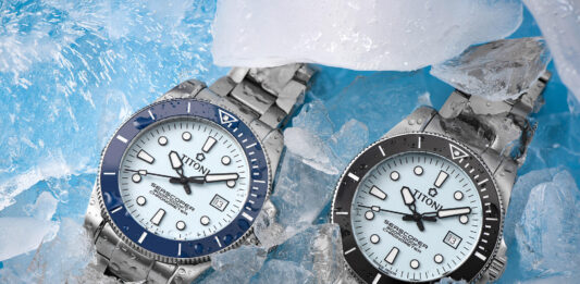 TITONI Seascoper 300 - ICE BLUE 83300 S-BK-718 & S-BE-718 Review